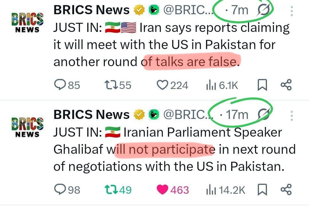Iran Rejects Reports of Upcoming Talks with U.S. in Pakistan, Accuses Trump of Spreading Falsehoods